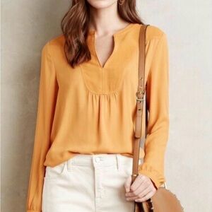 HD in Paris Goldenrod Blouse Sz6